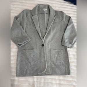 J. Crew Classic Gray Eloise sweater Blazer